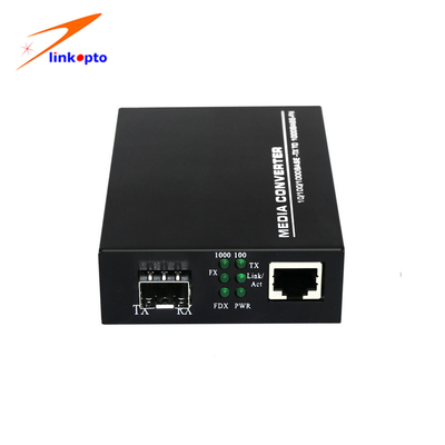 Υψηλή ευελιξία μετατροπέων μέσων Ethernet SFP Gigabit με την αυλάκωση 1.25G SFP