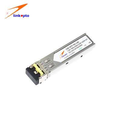 Pluggable ενότητα 1550nm 80KM 1.25Gb/s 700mW Ethernet SFP